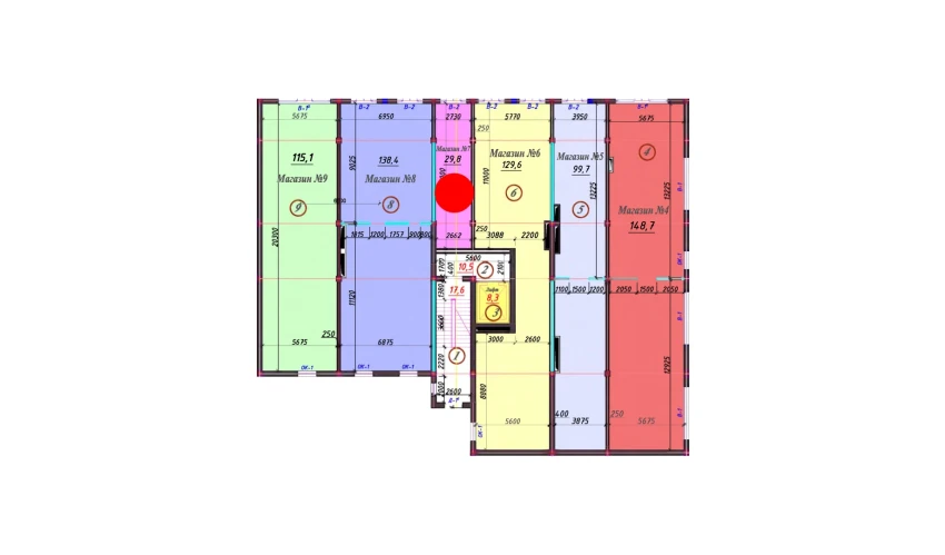 1-комнатная квартира 32.2 м²  1/9 этаж | Жилой комплекс SAMARQAND CITY