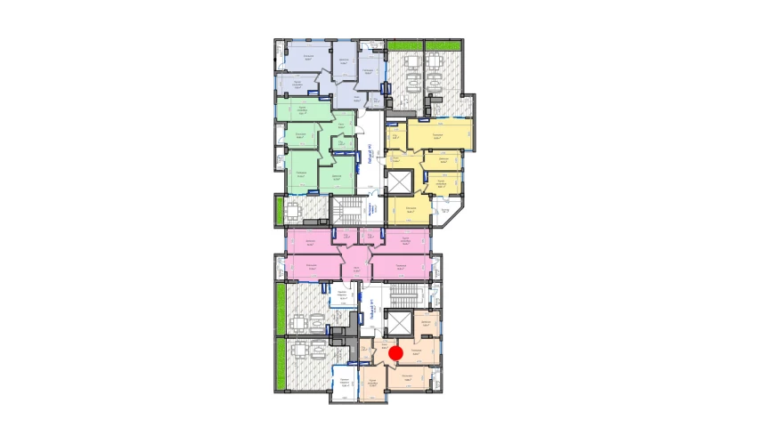 3-xonali xonadon 134.5 m²  13/13 qavat | ORZU SAROYI Turar-joy majmuasi