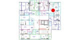 2-xonali xonadon 61.56 m²  10/17 qavat | UCHTEPA CITY Turar-joy majmuasi