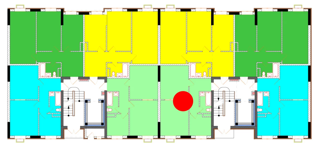 2-комн. квартира 50.3 м²  5/9 этаж | Жилой комплекс Uchtepa Avenue