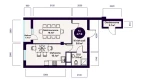 1-комн. квартира 47.9 м²  4/12 этаж | Жилой комплекс TUMOR