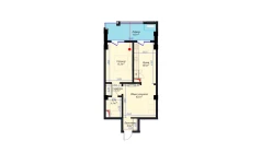 2-xonali xonadon 63.7 m² 7/14 qavat | Avia Palace Turar-joy majmuasi 2-xonali xonadon 63.7 m² 7/14 qavat | Avia Palace Turar-joy majmuasi