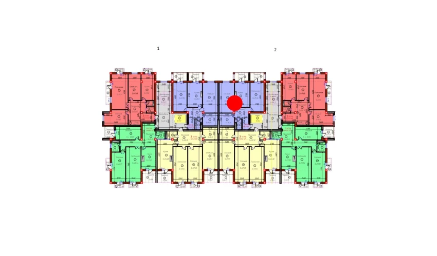 2-комнатная квартира 106 м²  3/9 этаж | Жилой комплекс SAMARQAND CITY