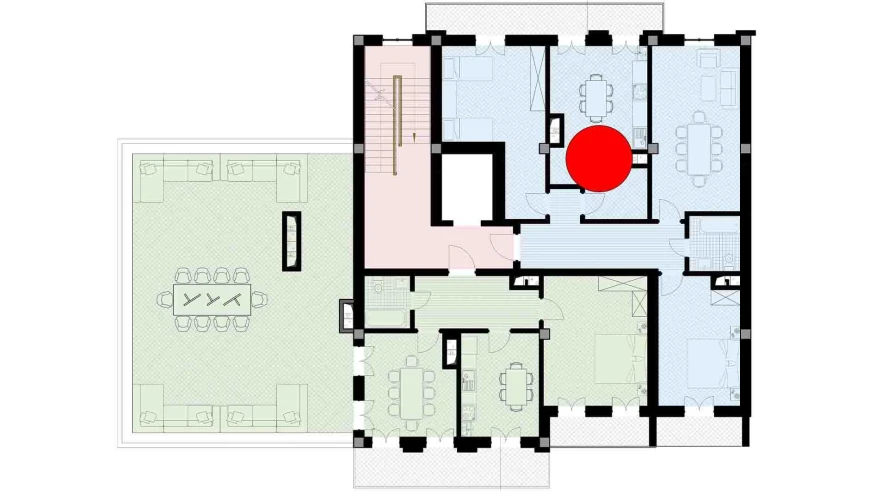 2-xonali xonadon 101.77 m²  8/9 qavat | SHARQ Turar-joy majmuasi
