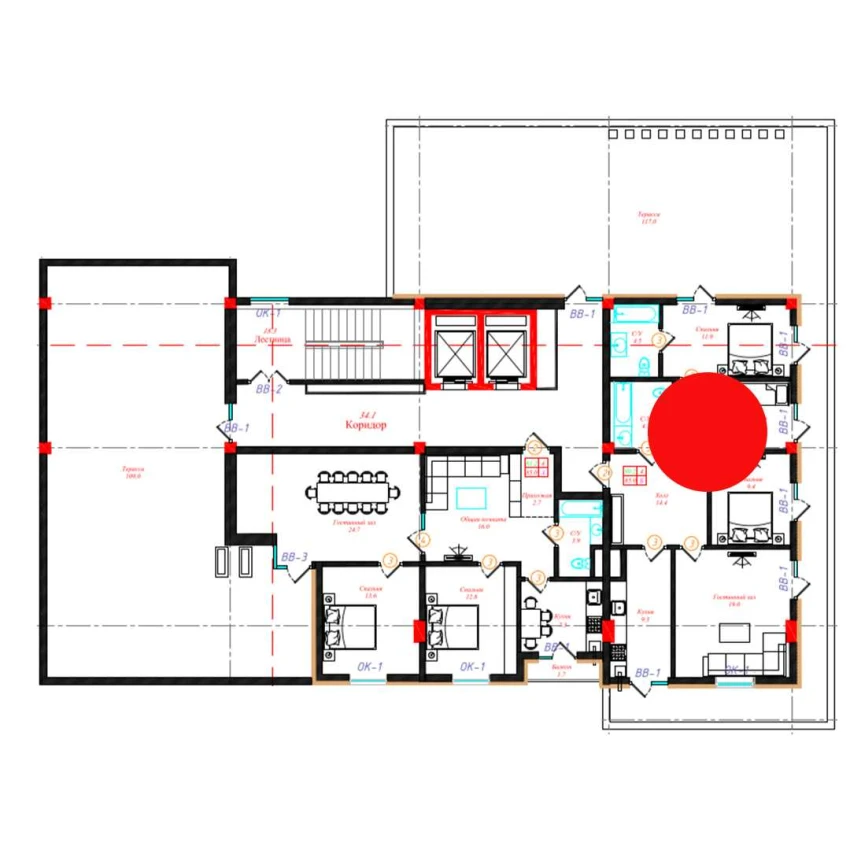 1-комн. квартира 202 м²  10/10 этаж | Жилой комплекс CHINARA PARK