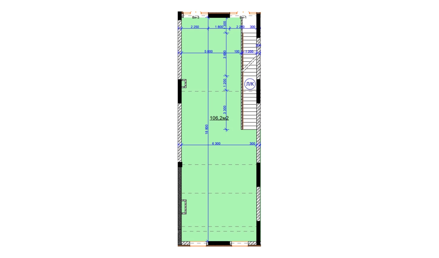 1-комн. квартира 106.2 м²  1/9 этаж | Жилой комплекс Uchtepa Avenue