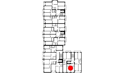1-комн. квартира 46.4 м²  3/8 этаж | Жилой комплекс Mustaqillik Avenue