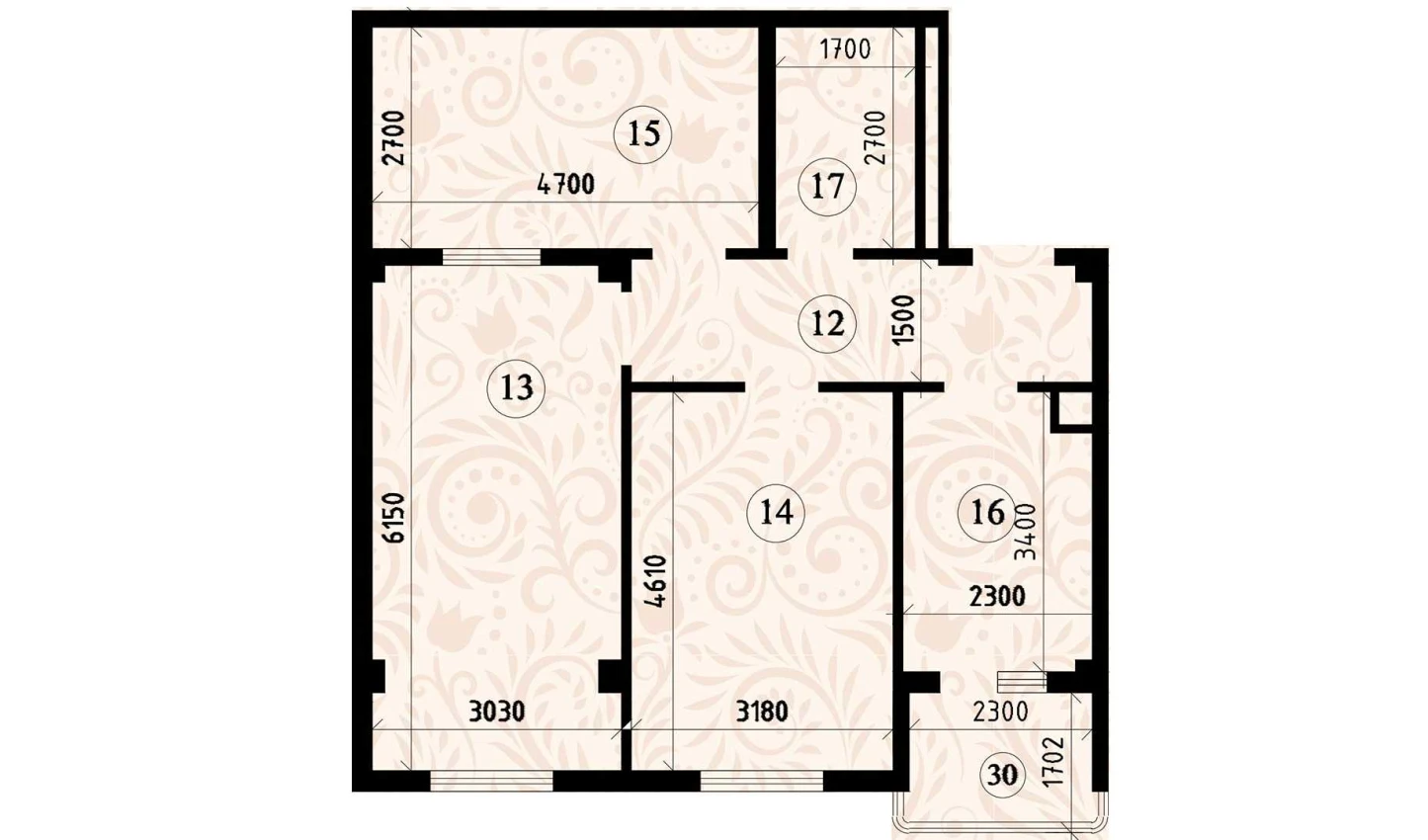3-комн. квартира 69.99 м² 4/8 этаж | Жилой комплекс YASHIL VODIY RESIDENCE 3-комн. квартира 69.99 м² 4/8 этаж | Жилой комплекс YASHIL VODIY RESIDENCE