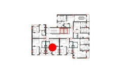 2-комн. квартира 46.6 м²  3/12 этаж | Жилой комплекс CHINARA PARK