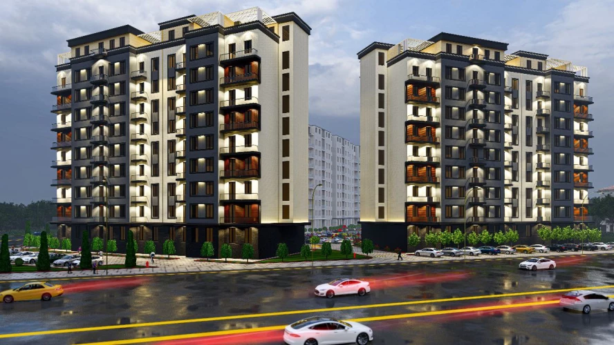 1-xonali xonadon 57.4 m²  3/9 qavat | SHOHSAROY Turar-joy majmuasi