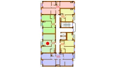2-xonali xonadon 62.98 m²  11/12 qavat | Aviasozlar Plaza Turar-joy majmuasi