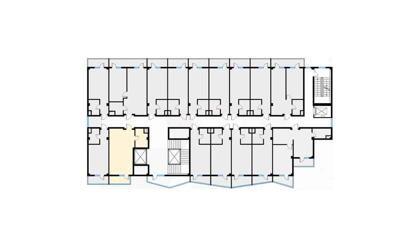 1-комн. квартира 41.56 м²  5/7 этаж | Жилой комплекс Bochka Resort