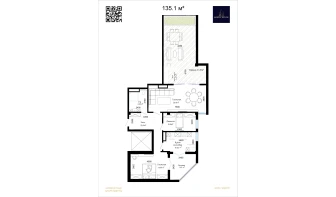 3-xonali xonadon 140.1 m²  13/13 qavat | ORZU SAROYI Turar-joy majmuasi