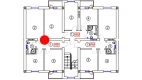 2-xonali xonadon 57.69 m²  5/5 qavat | BATOSH Turar-joy majmuasi