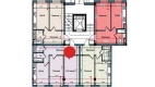 2-xonali xonadon 64.1 m²  6/9 qavat | NUR BARAKA Turar-joy majmuasi