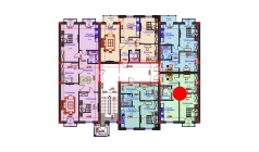 2-xonali xonadon 58.5 m²  9/10 qavat | AFROSIYOB Turar-joy majmuasi