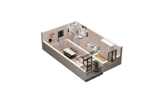 2-xonali xonadon 61.3 m² 3/16 qavat | DO'MBIROBOD RESIDENCE Turar-joy majmuasi 2-xonali xonadon 61.3 m² 3/16 qavat | DO'MBIROBOD RESIDENCE Turar-joy majmuasi