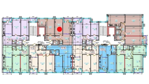 3-комнатная квартира 84.11 м²  8/9 этаж | Жилой комплекс Aero Town