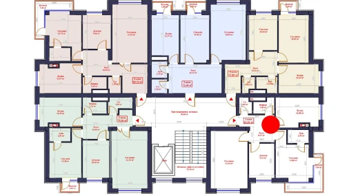 3-xonali xonadon 82.5 m²  8/10 qavat | KAMALAK Turar-joy majmuasi