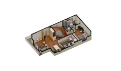 7-xonali xonadon 241.65 m²  1/1 qavat | TUSHLAR VODIYSI Turar-joy majmuasi