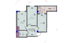 2-xonali xonadon 63.4 m² 2/16 qavat | Park Avenue Turar-joy majmuasi 2-xonali xonadon 63.4 m² 2/16 qavat | Park Avenue Turar-joy majmuasi