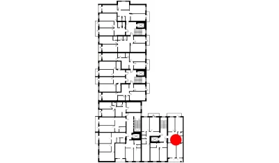 3-xonali xonadon 106.4 m²  4/8 qavat | Mustaqillik Avenue Turar-joy majmuasi