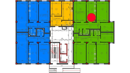 3-комнатная квартира 89 м²  1/12 этаж | Жилой комплекс Sokin hayot