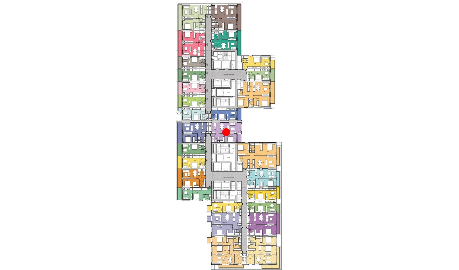 2-комнатная квартира 65 м²  16/23 этаж | Жилой комплекс Resim Taşkent
