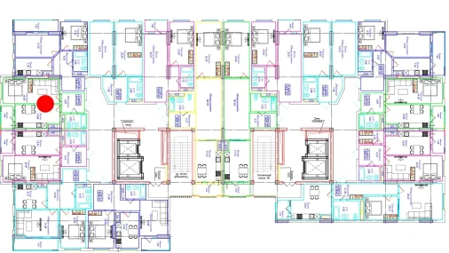 1-комнатная квартира 44.78 м²  7/17 этаж | Жилой комплекс UCHTEPA CITY