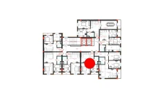 2-xonali xonadon 46.6 m²  3/12 qavat | CHINARA PARK Turar-joy majmuasi