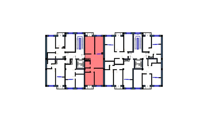 3-комнатная квартира 89 м²  4/9 этаж | Жилой комплекс FLORYA RESIDENCE