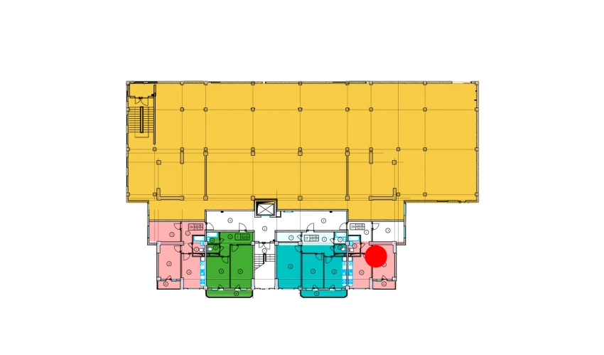 2-комнатная квартира 54.32 м²  2/9 этаж | Жилой комплекс YANGI O'ZBEKISTON