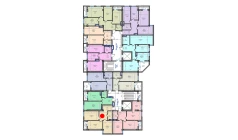 2-комн. квартира 66.8 м²  9/13 этаж | Жилой комплекс ORZU SAROYI
