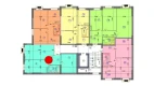 2-xonali xonadon 58.4 m²  9/9 qavat | Uchtepa Avenue Turar-joy majmuasi