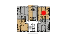 3-комн. квартира 62.02 м²  7/10 этаж | Жилой комплекс YANGIOBOD RESIDENCE