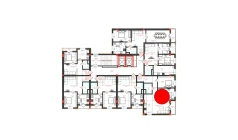 3-xonali xonadon 74.2 m²  9/12 qavat | CHINARA PARK Turar-joy majmuasi