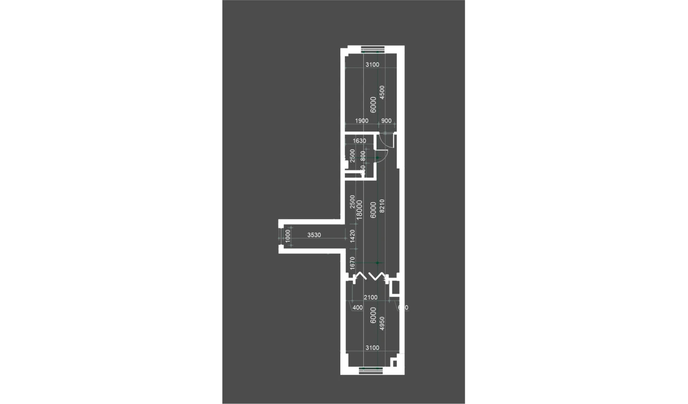 2-комнатная квартира 59 м²  11/12 этаж | Жилой комплекс Bunyodobod