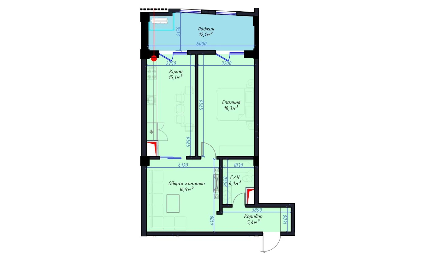 2-xonali xonadon 71.9 m² 6/14 qavat | Avia Palace Turar-joy majmuasi 2-xonali xonadon 71.9 m² 6/14 qavat | Avia Palace Turar-joy majmuasi