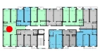 3-xonali xonadon 103.6 m²  5/10 qavat | Ko'kcha-Oqtepa Turar-joy majmuasi