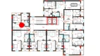 1-xonali xonadon 41 m²  11/12 qavat | CHINARA PARK Turar-joy majmuasi