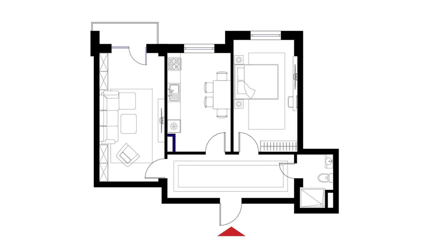 1-комн. квартира 63.2 м² 6/6 этаж | Жилой комплекс CHOSHTEPA GARDEN 1-комн. квартира 63.2 м² 6/6 этаж | Жилой комплекс CHOSHTEPA GARDEN