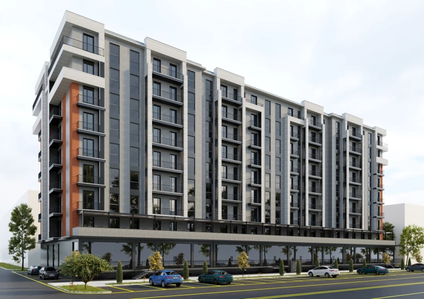 2-xonali xonadon 56.6 m²  3/9 qavat | FIDOKOR Turar-joy majmuasi