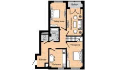3-комн. квартира 304.97 м²  16/16 этаж | Жилой комплекс Musaffo
