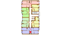 3-xonali xonadon 102.56 m²  12/12 qavat | Aviasozlar Plaza Turar-joy majmuasi