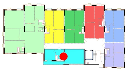 2-xonali xonadon 60.8 m²  8/9 qavat | Uchtepa Avenue Turar-joy majmuasi