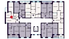 2-комн. квартира 56.08 м²  9/10 этаж | Жилой комплекс ORIFON