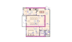 2-комн. квартира 62 м²  9/9 этаж | Жилой комплекс Ahillik