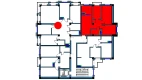 4-xonali xonadon 120 m²  3/9 qavat | FLORYA RESIDENCE Turar-joy majmuasi