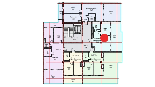 1-комнатная квартира 80.13 м²  9/9 этаж | Жилой комплекс UCHTEPA CITY