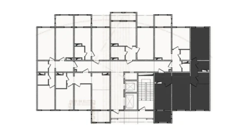 3-xonali xonadon 82.48 m²  5/14 qavat | JOMIY RESIDENCE Turar-joy majmuasi